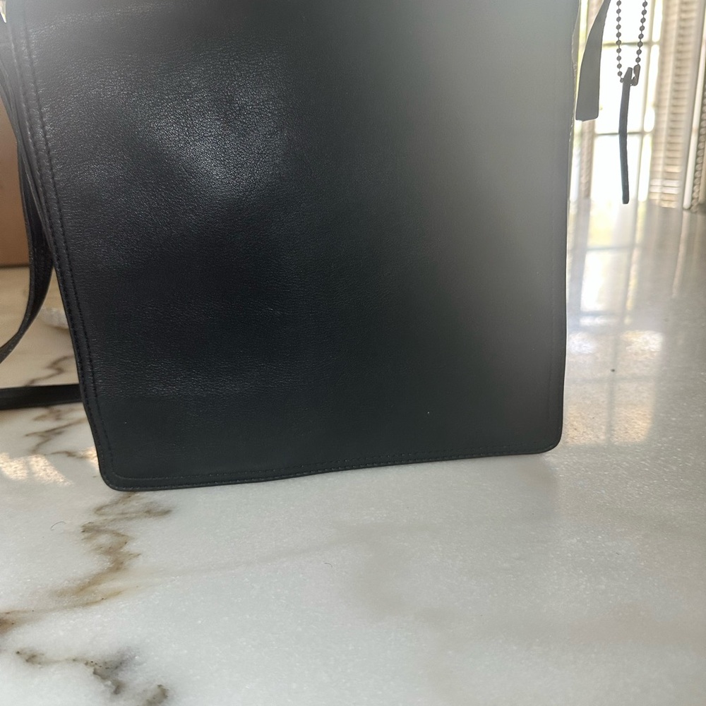 Coach Black Leather Crossbody Bag